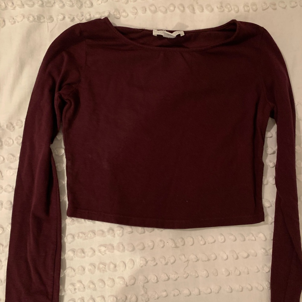 Burgundy crop too